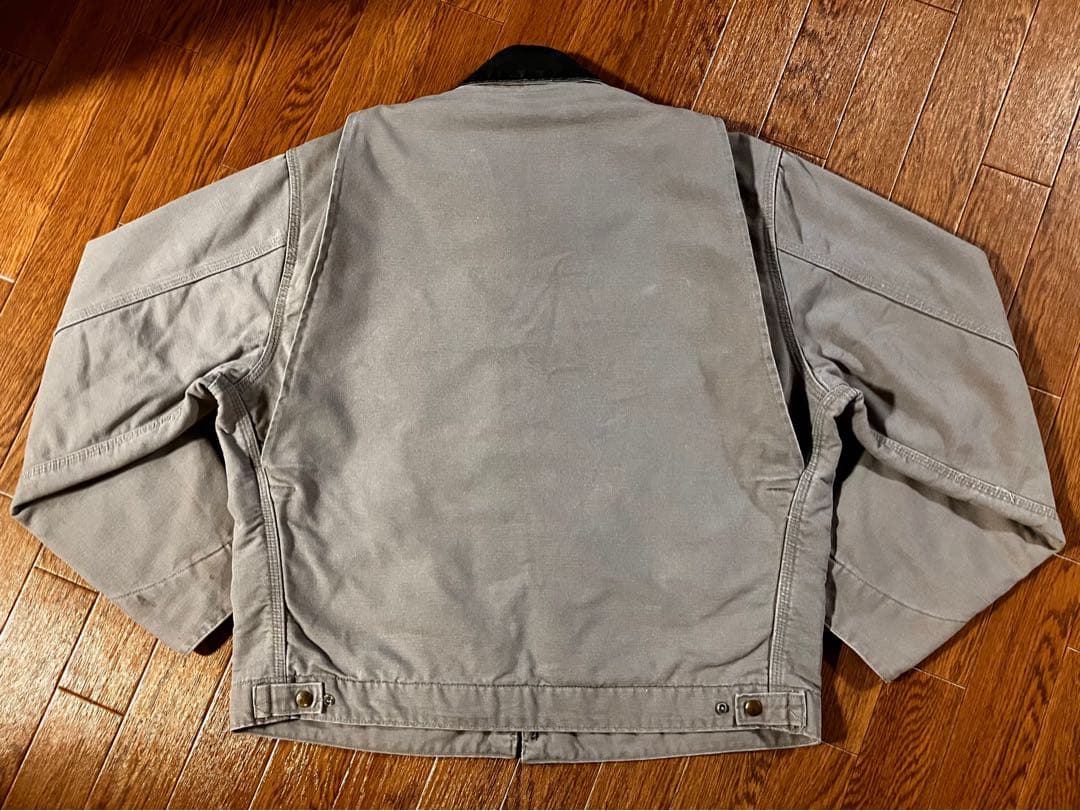 超希少 90s USA製 カーハート デトロイトジャケット J76 セメント L