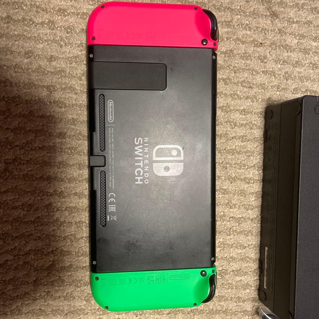 動作確認済み　任天堂Switch スプラトゥーン2セット　箱なし　ソフトなし