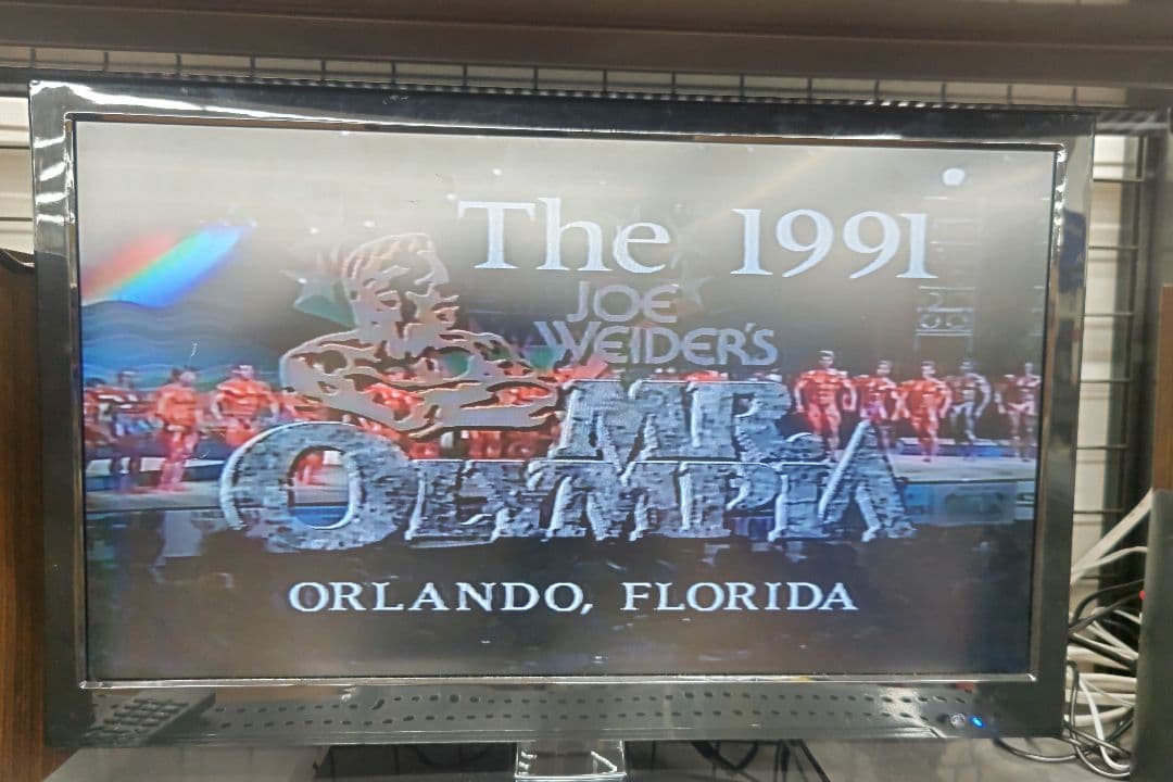 ミスター オリンピア VHS 1991年 オーランド フロリダ 動作確認済