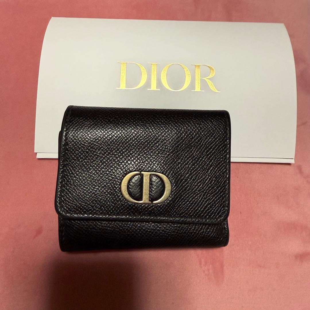 Dior 30 MONTAIGNE ロータスウォレット 三つ折財布