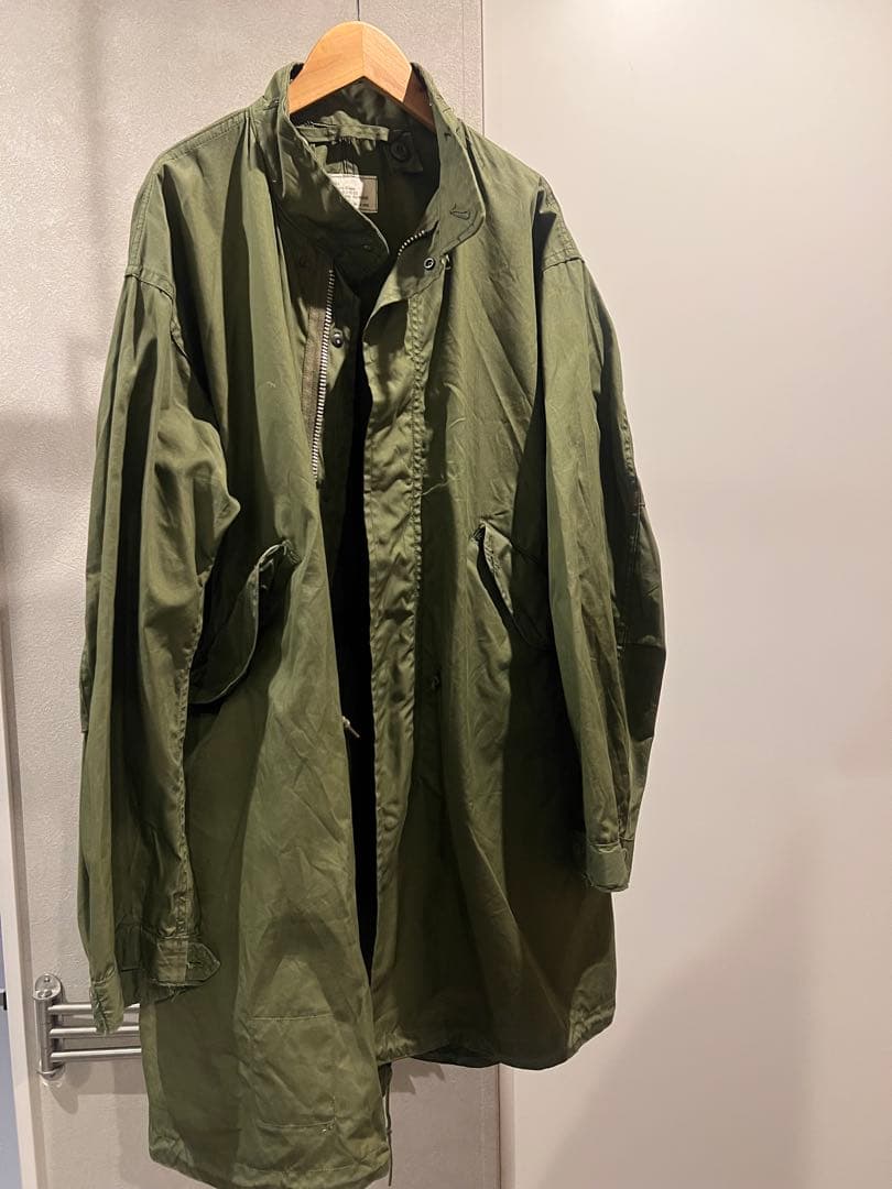 「希少！」XS M-65アルミジップ フィッシュテールパーカ