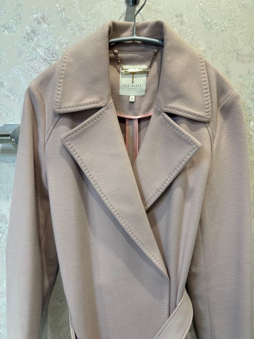 Ted Baker ロングコート　ピンク